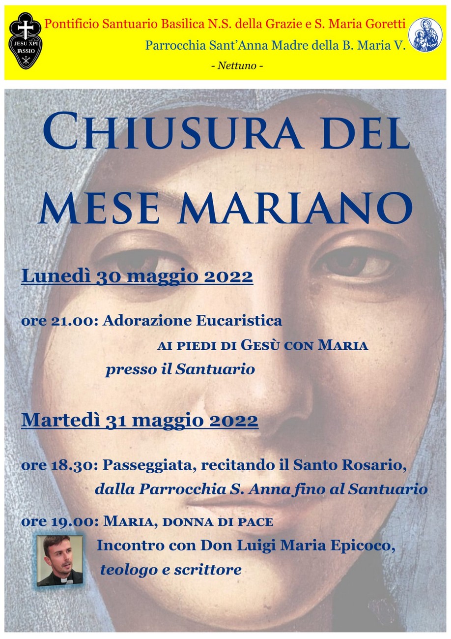 Chiusura Mese Mariano Parrocchia Sant Anna Nettuno Rm